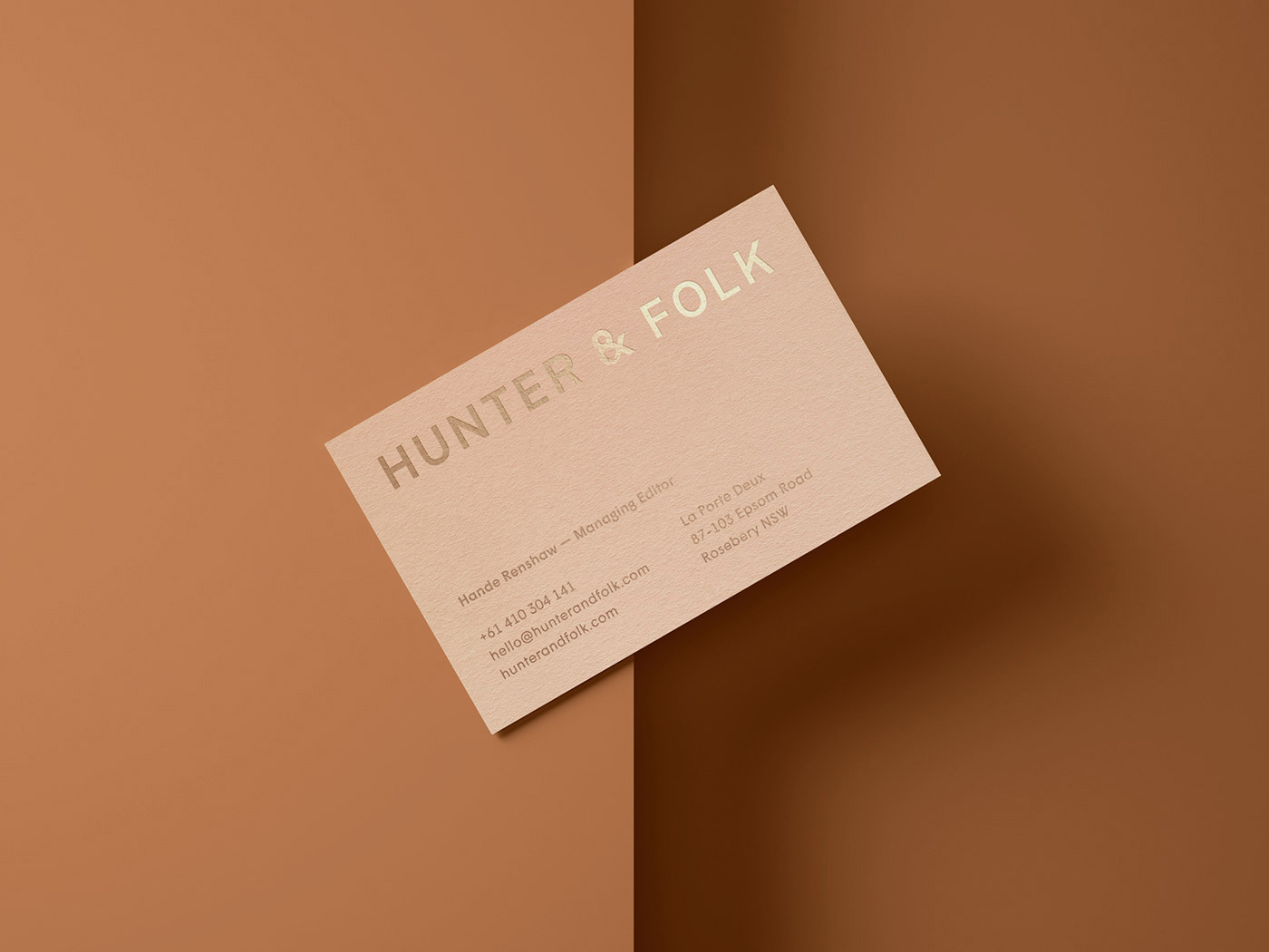 Hunter & Folk Branding cover image
