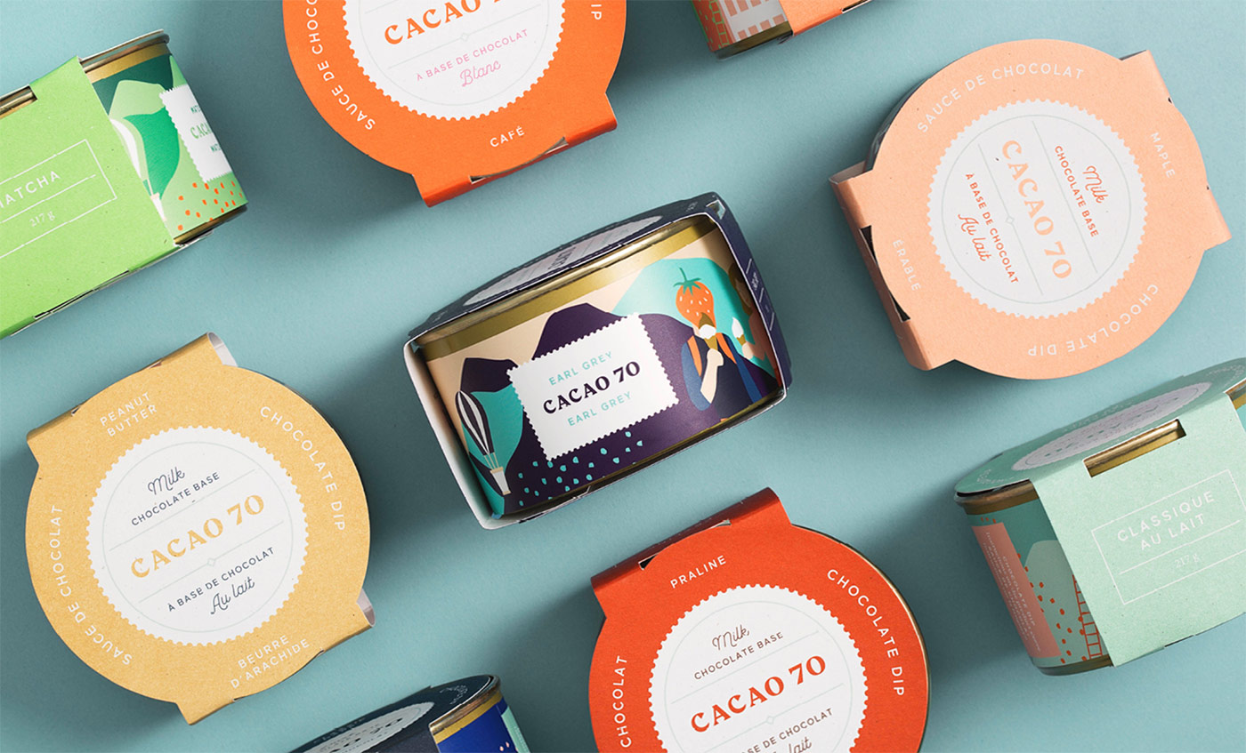 CACAO 70 Brand Identity cover image