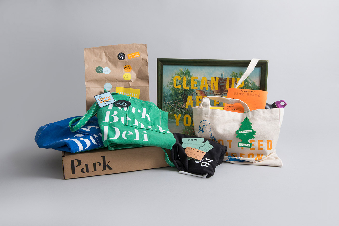 Park Bench Deli Branding cover image