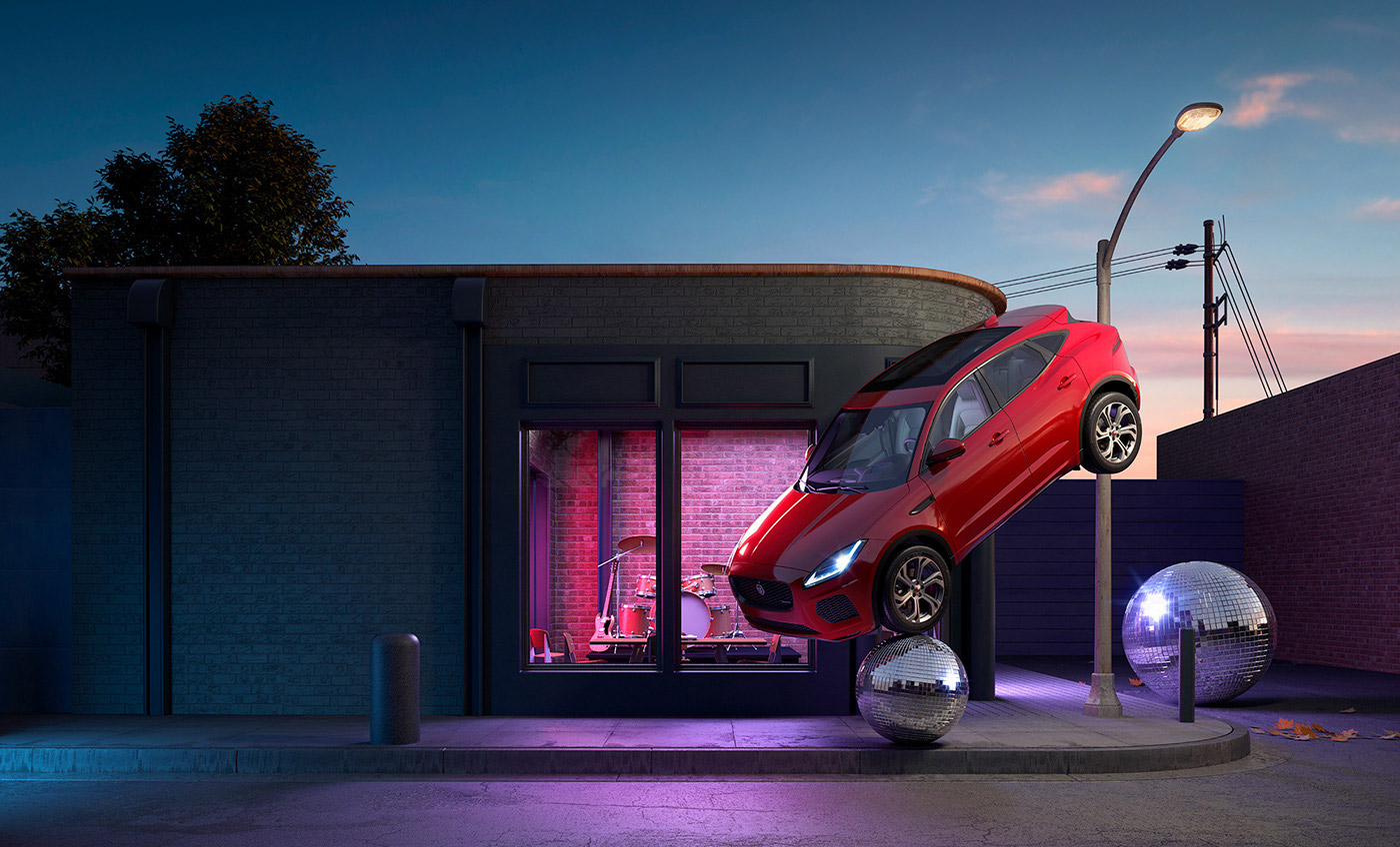 Jaguar E-PACE Art Direction cover image