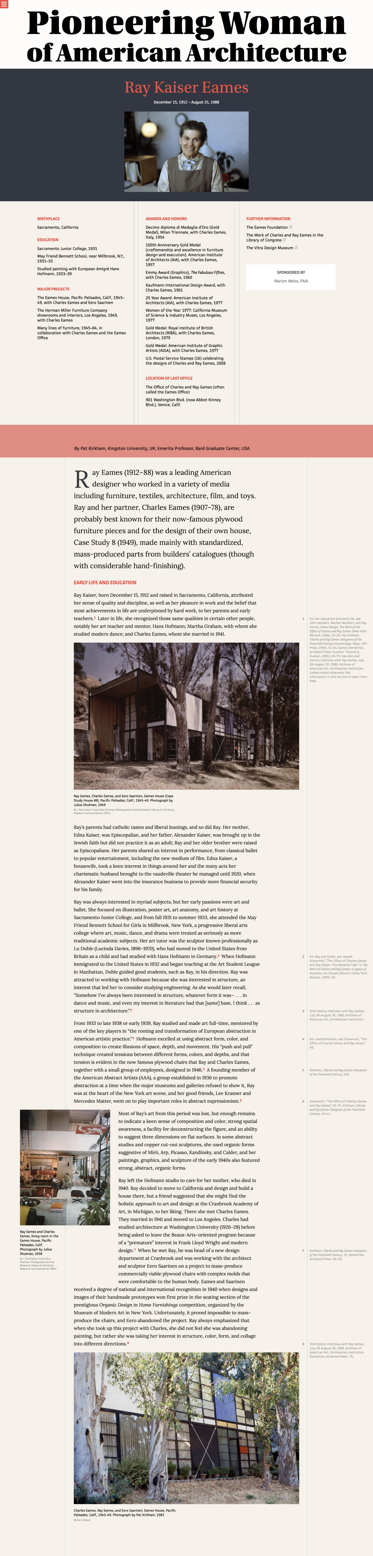 Pioneering Women of American Architecture cover image