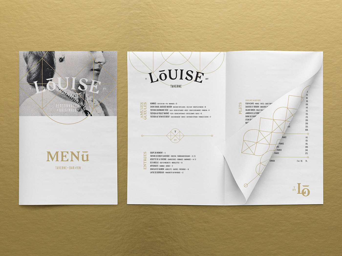 Taverne Louise Branding cover image