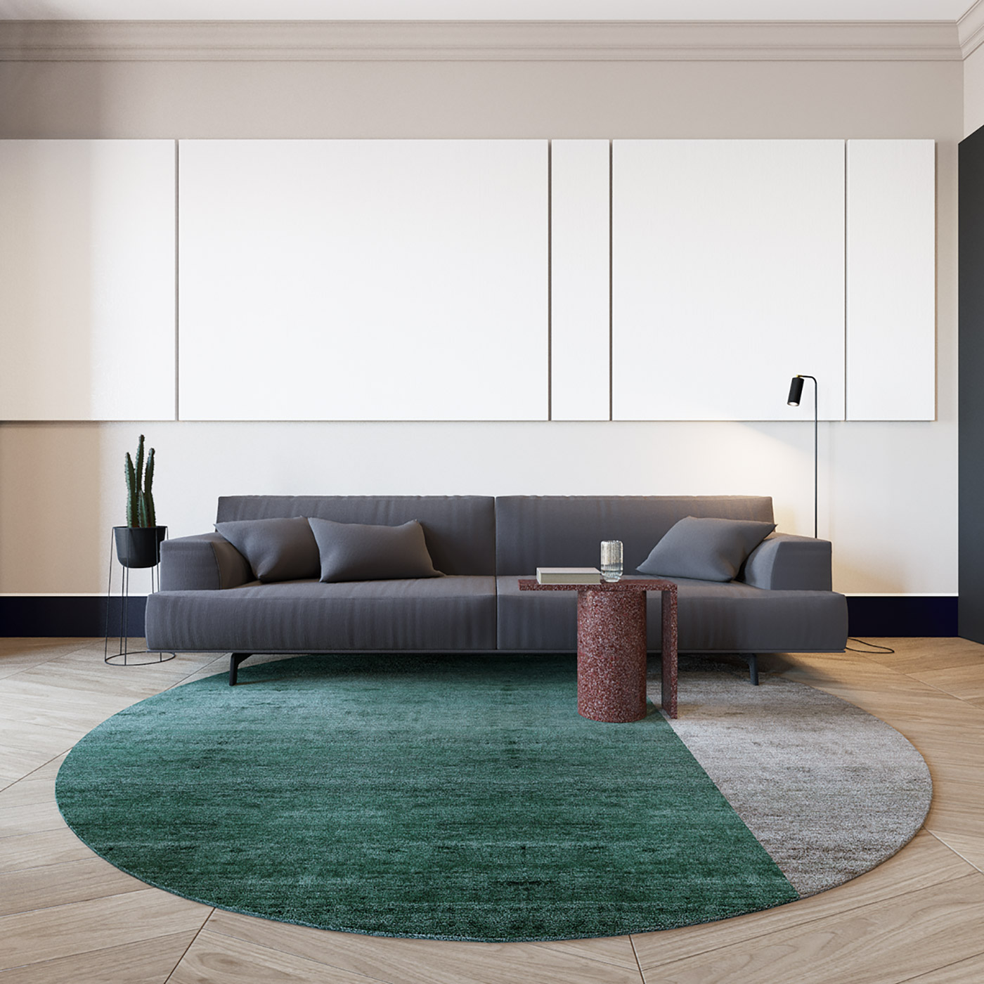55 Sq Meters Apartment cover image