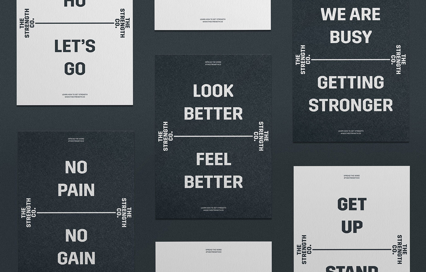 The Strength Co. Branding cover image
