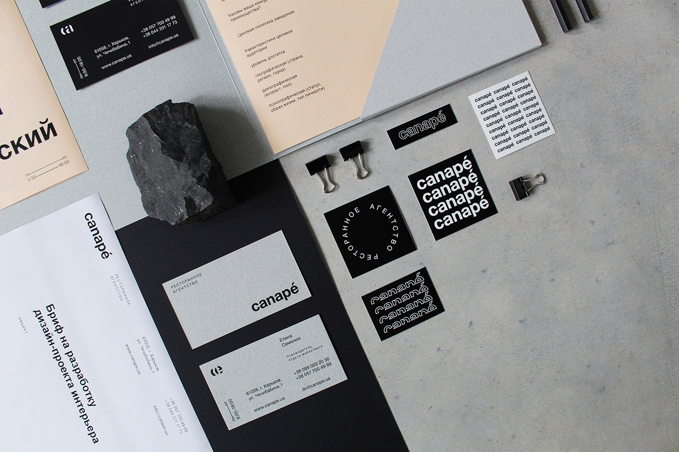 Canape Agency Branding cover image