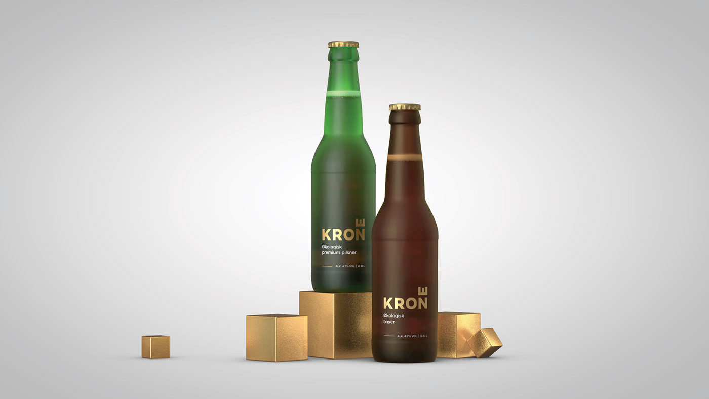 Krone Beer Packaging Design cover image