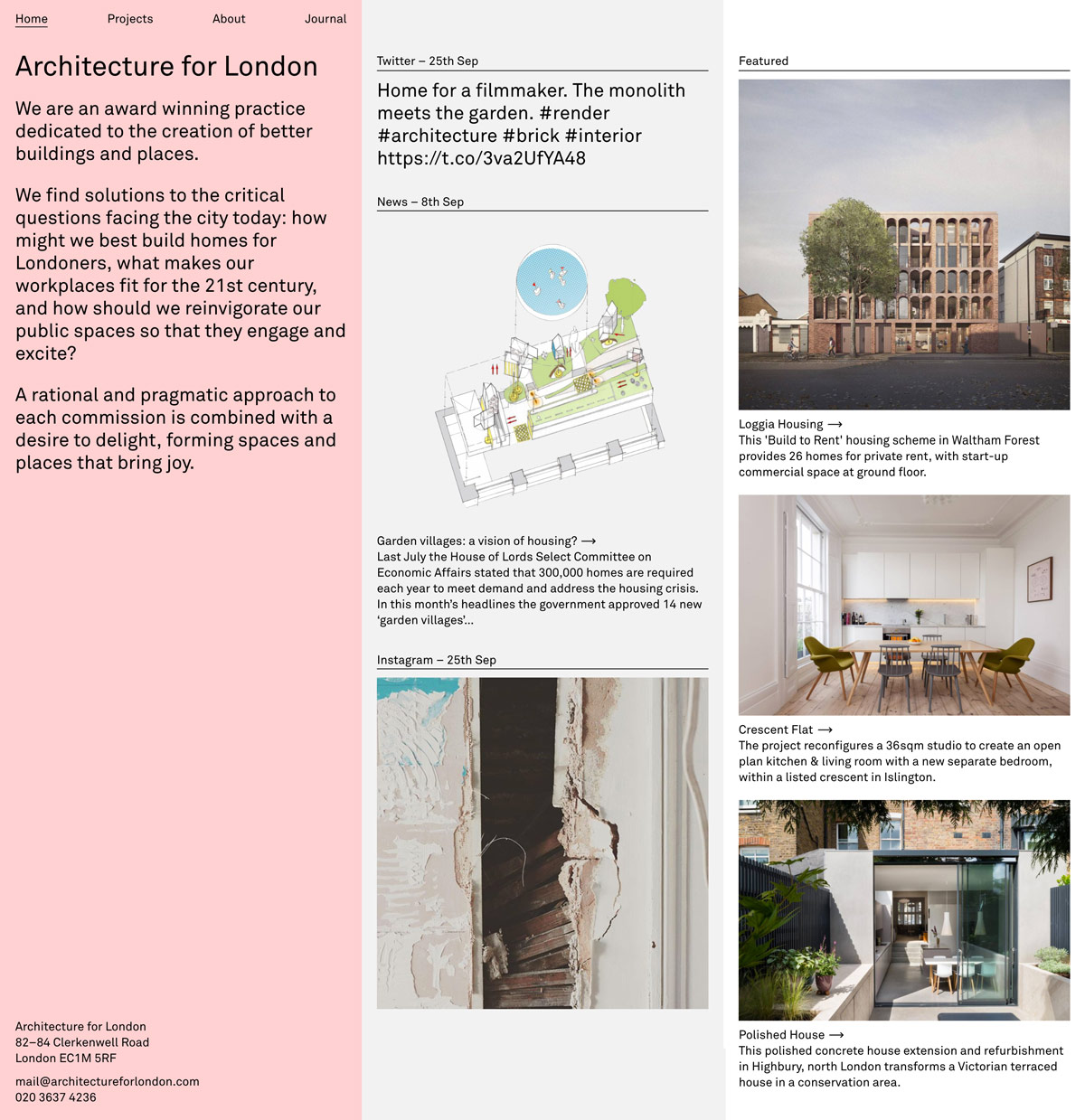Architecture For London cover image