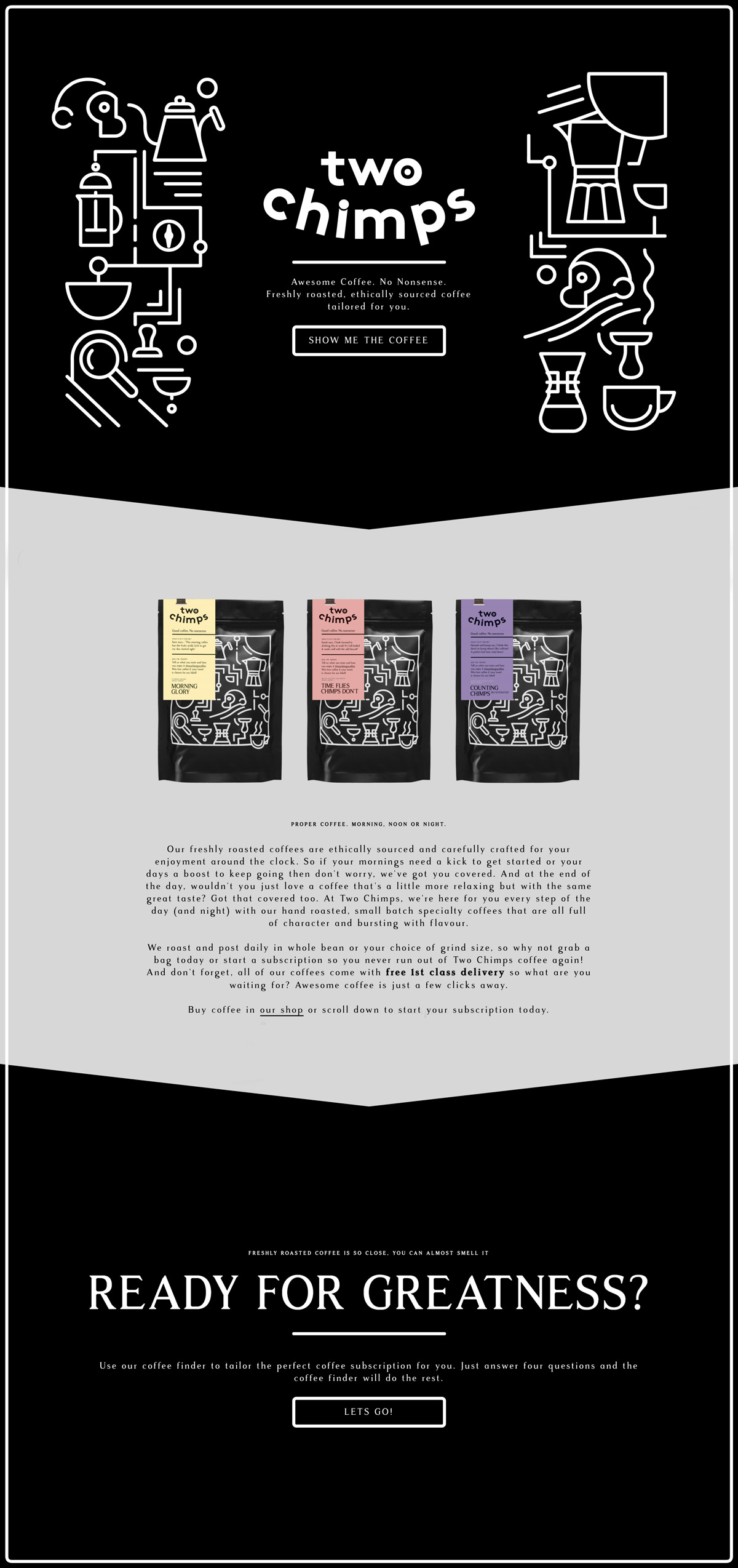 Two Chimps Coffee cover image