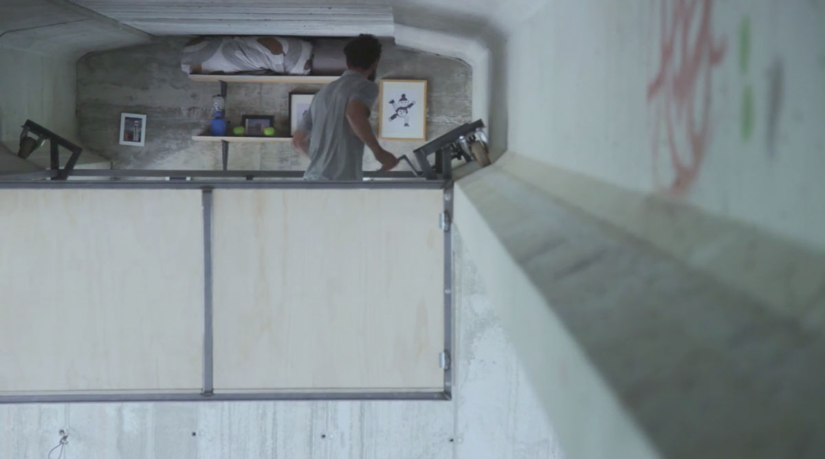 Office inside a bridge cover image
