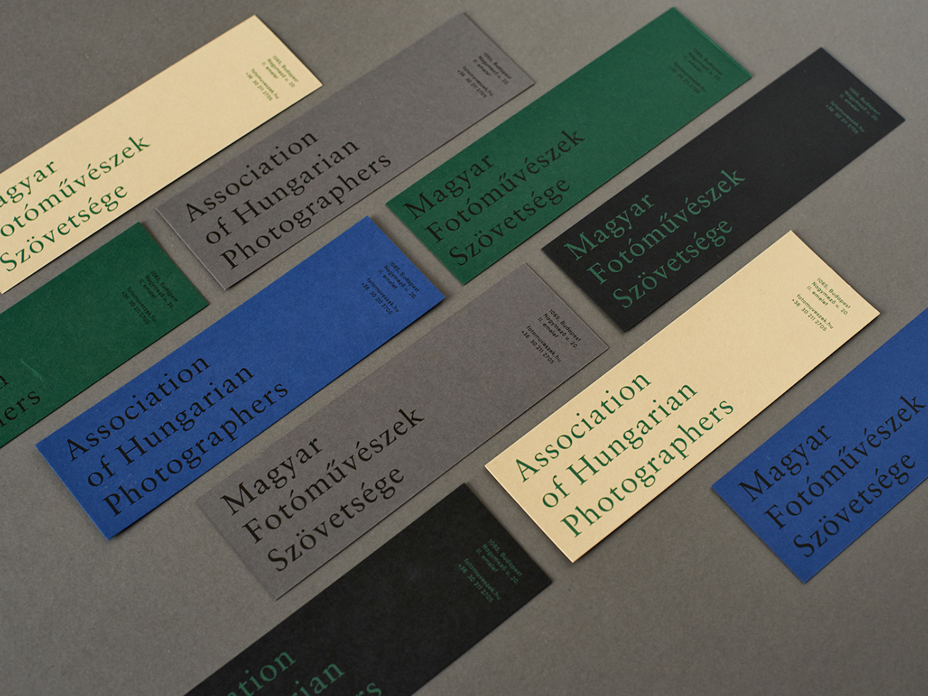 Association of Hungarian Photographers Identity cover image