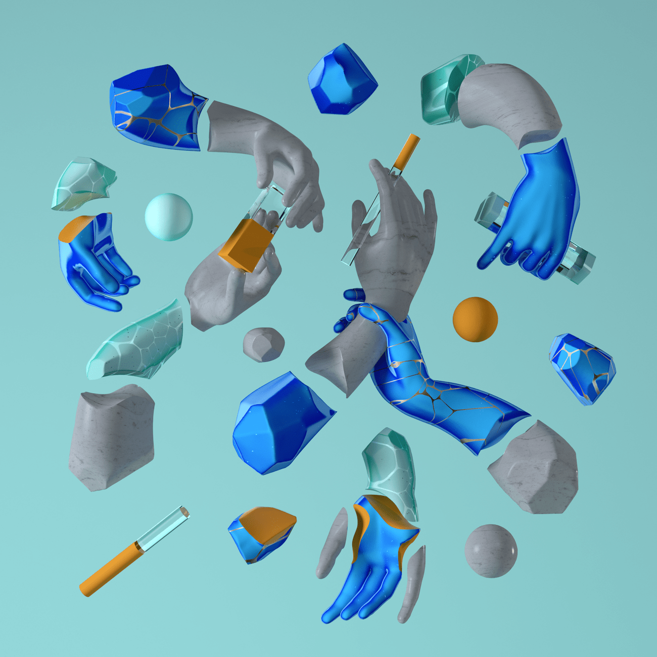 Fragments in 3D cover image
