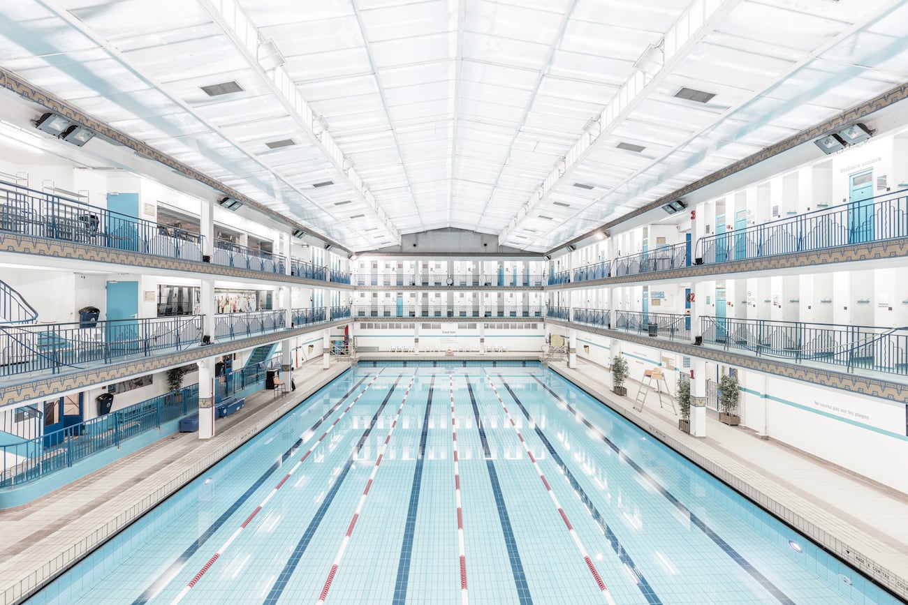 Paris Swimming Pool Photography cover image