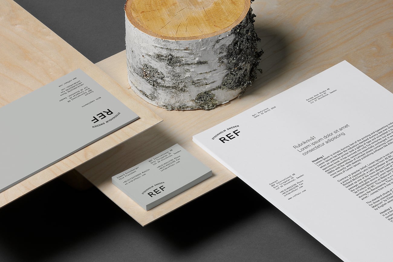 REF Stockholm Branding cover image