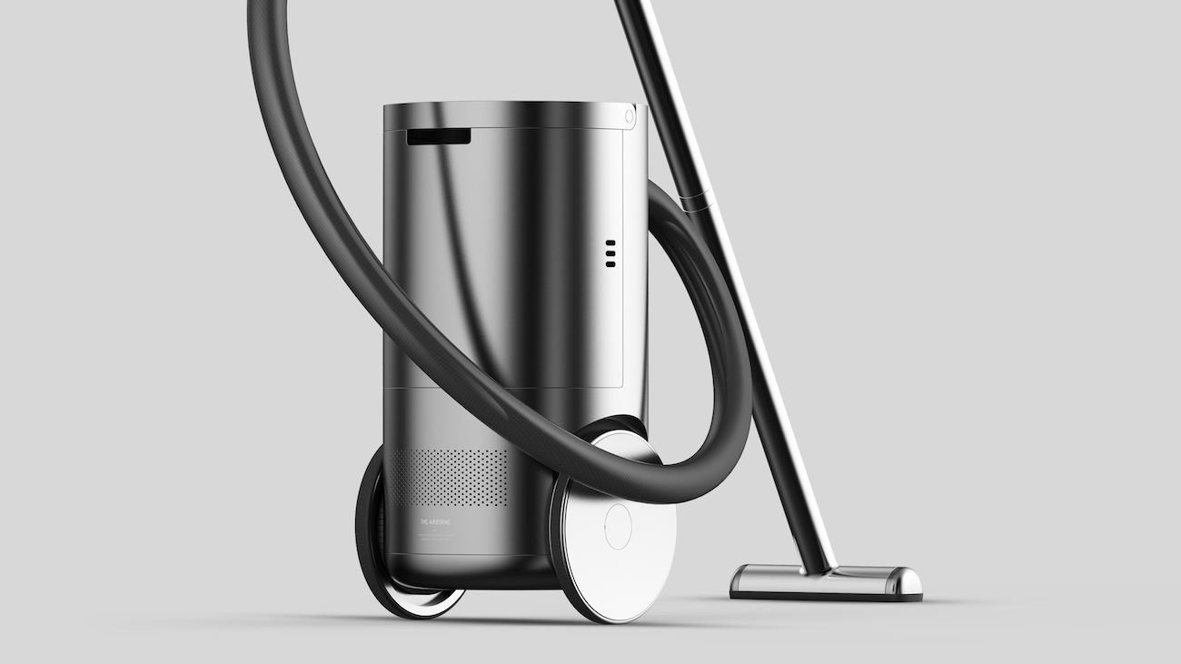 The airborne vacuum machine cover image