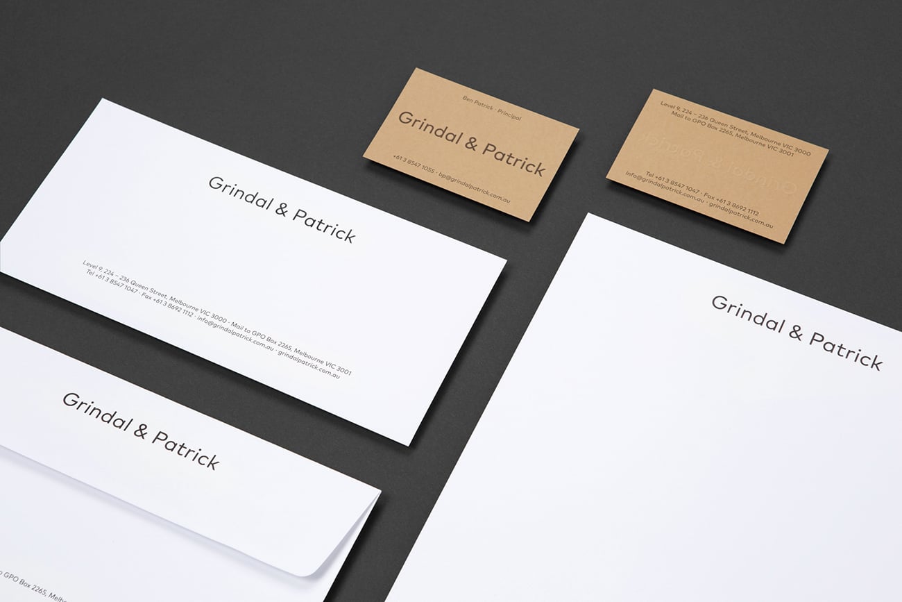 Grindal & Patrick Branding cover image