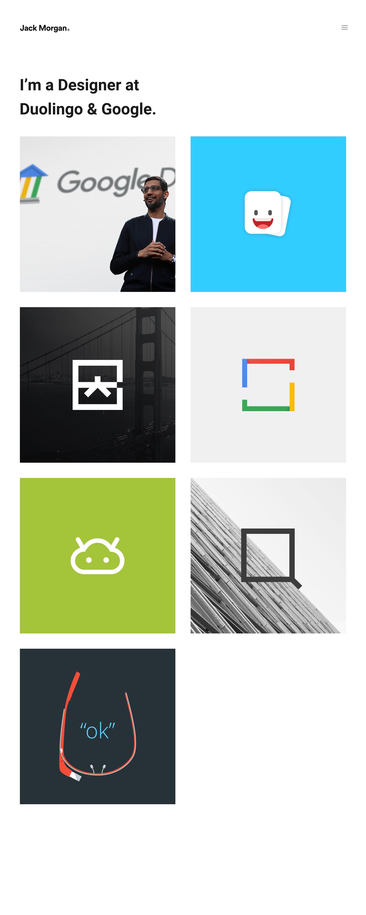Jack Morgan - Designer at Duolingo & Google cover image