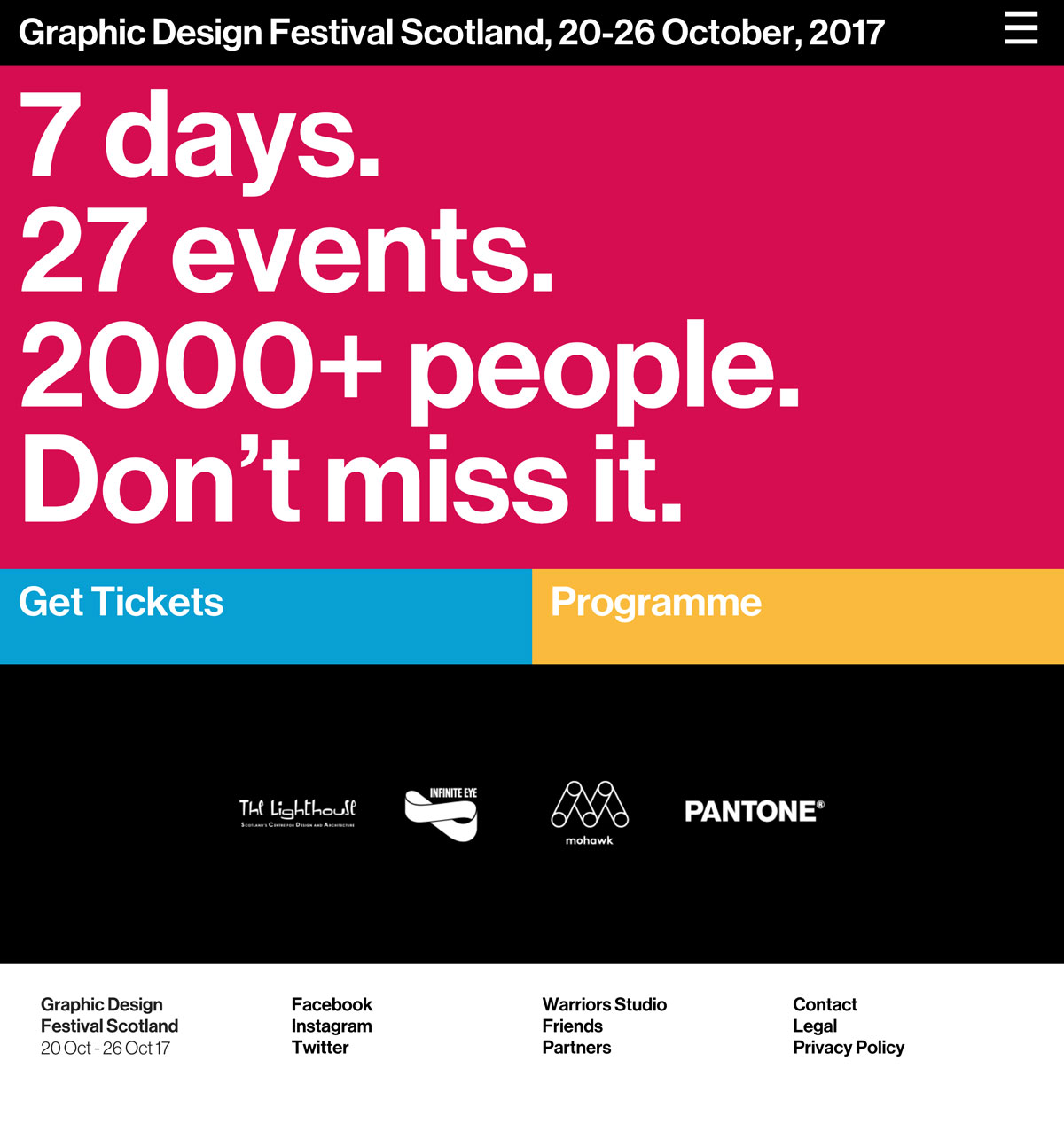 Graphic Design Festival Scotland cover image