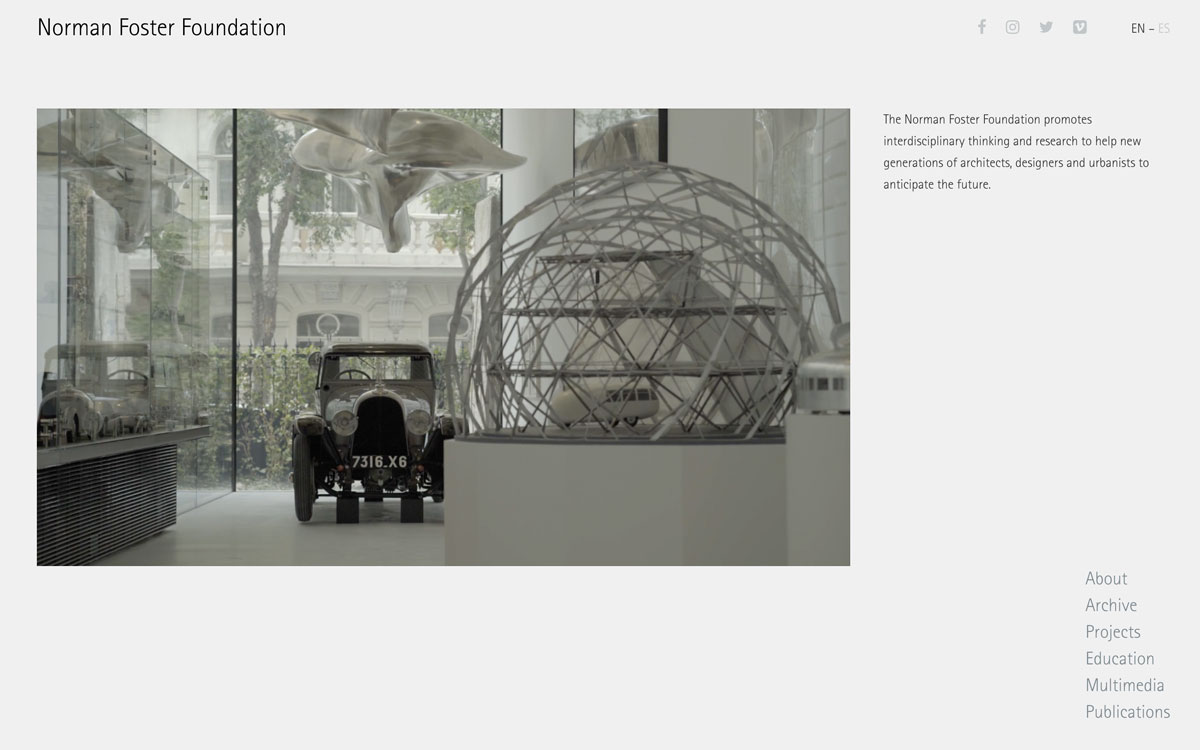 Norman Foster Foundation cover image