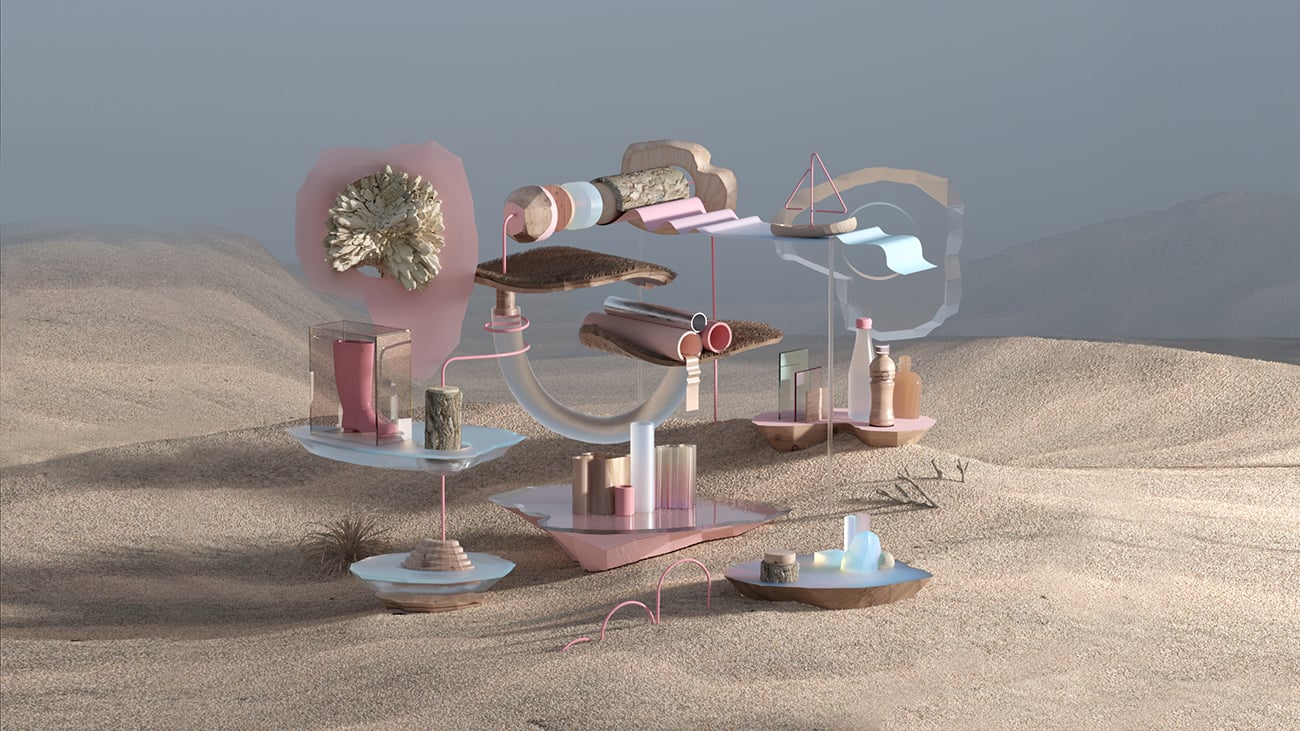 Living On The Sand in 3D cover image