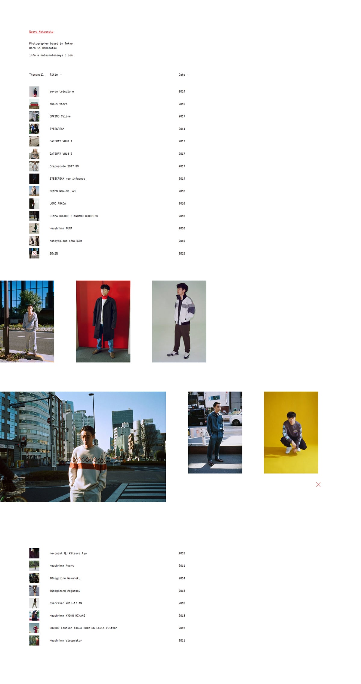 Naoya Matsumoto Photographer cover image