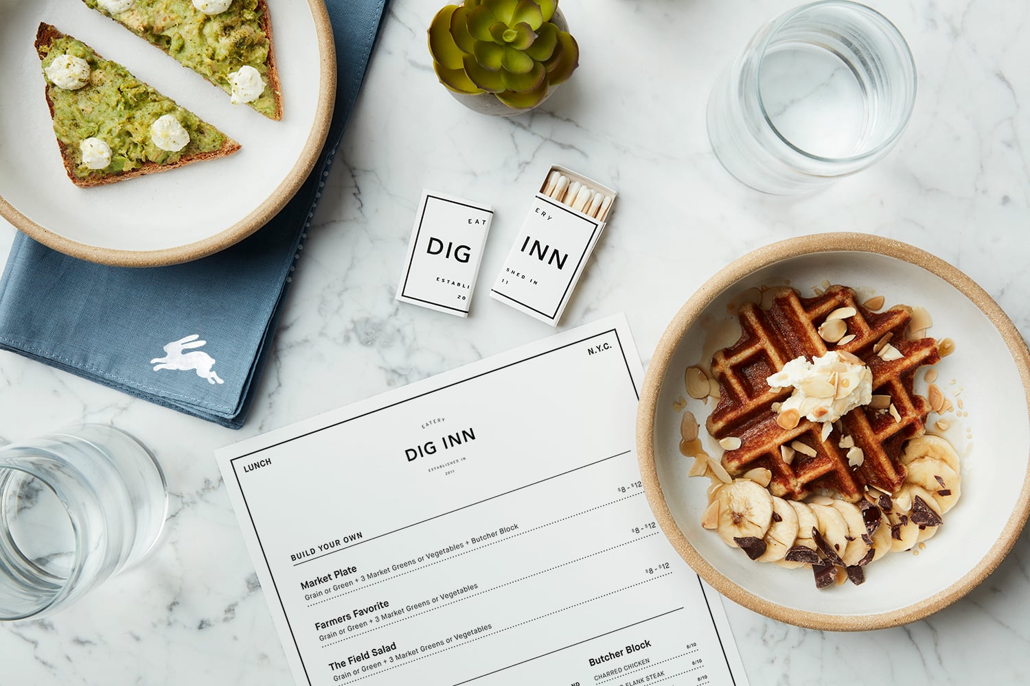 Dig Inn Branding cover image