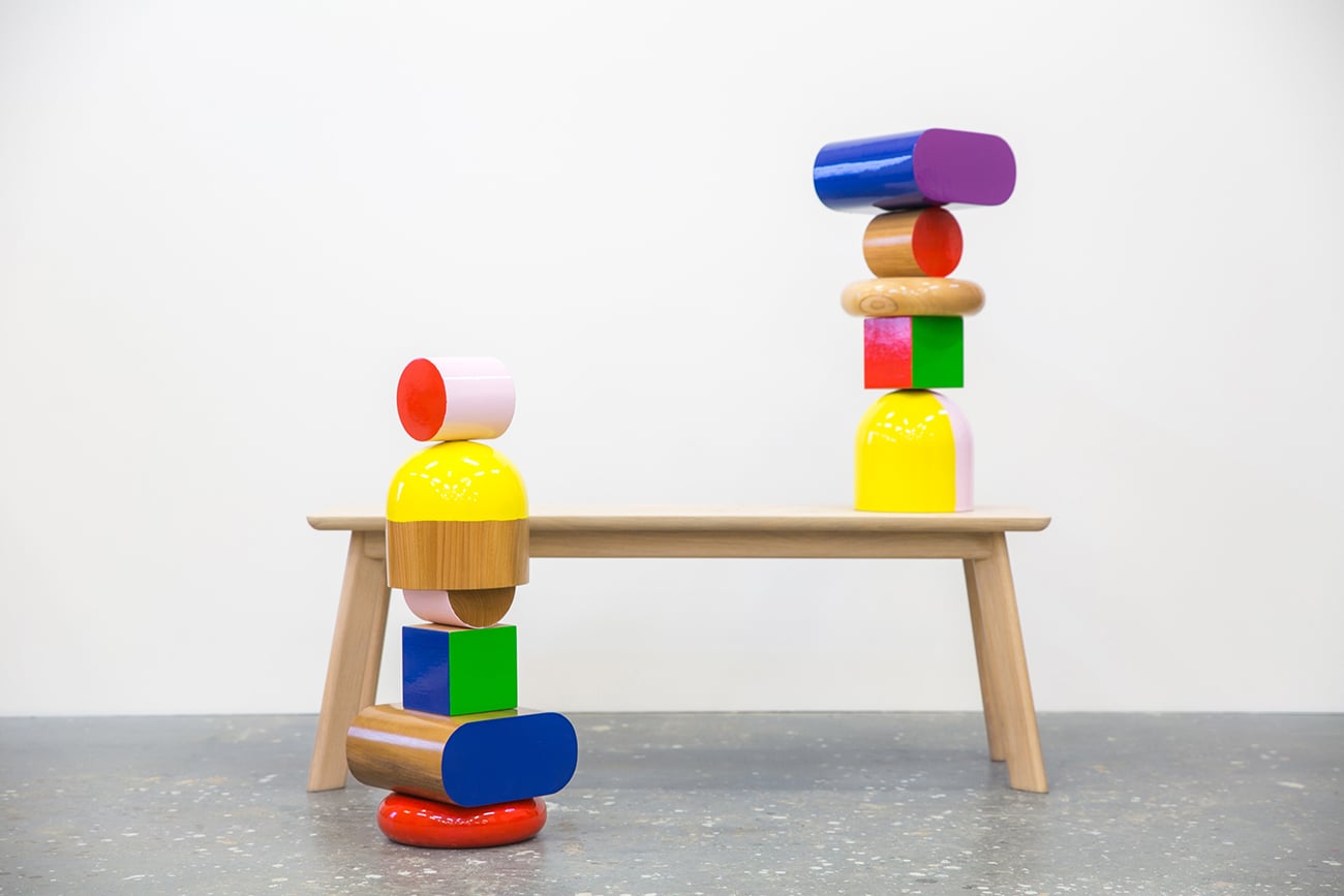 Triadic Wooden Totems cover image