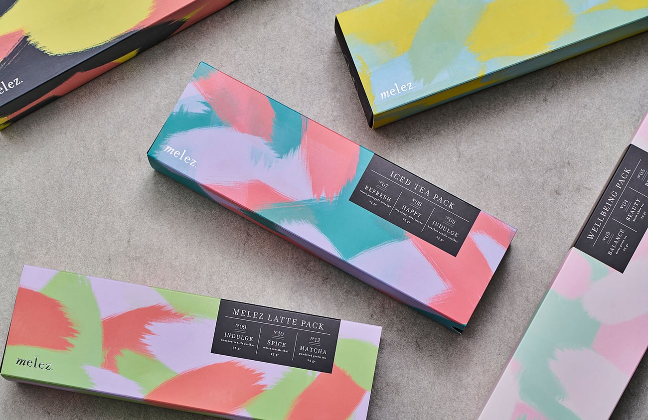 Melez Tea Packaging cover image