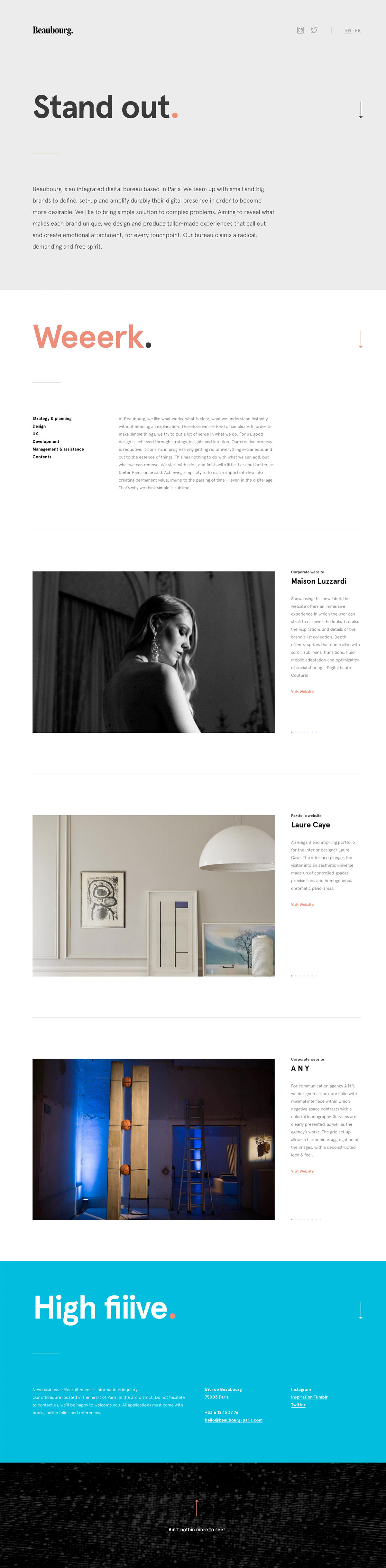 Bureau Beaubourg. cover image