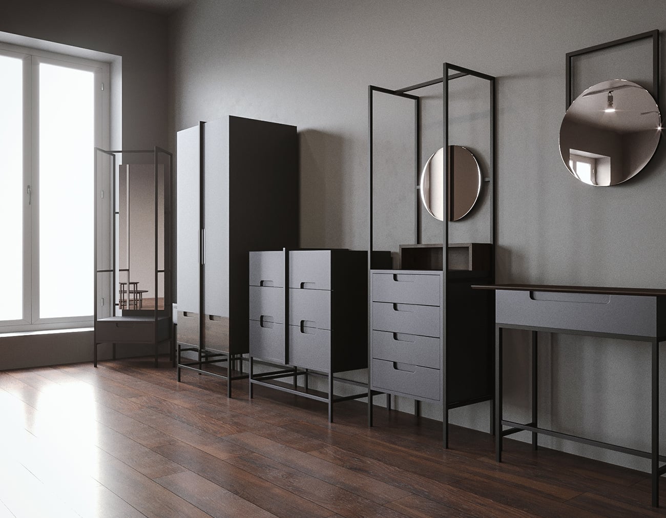 Furniture 3D rendered models cover image
