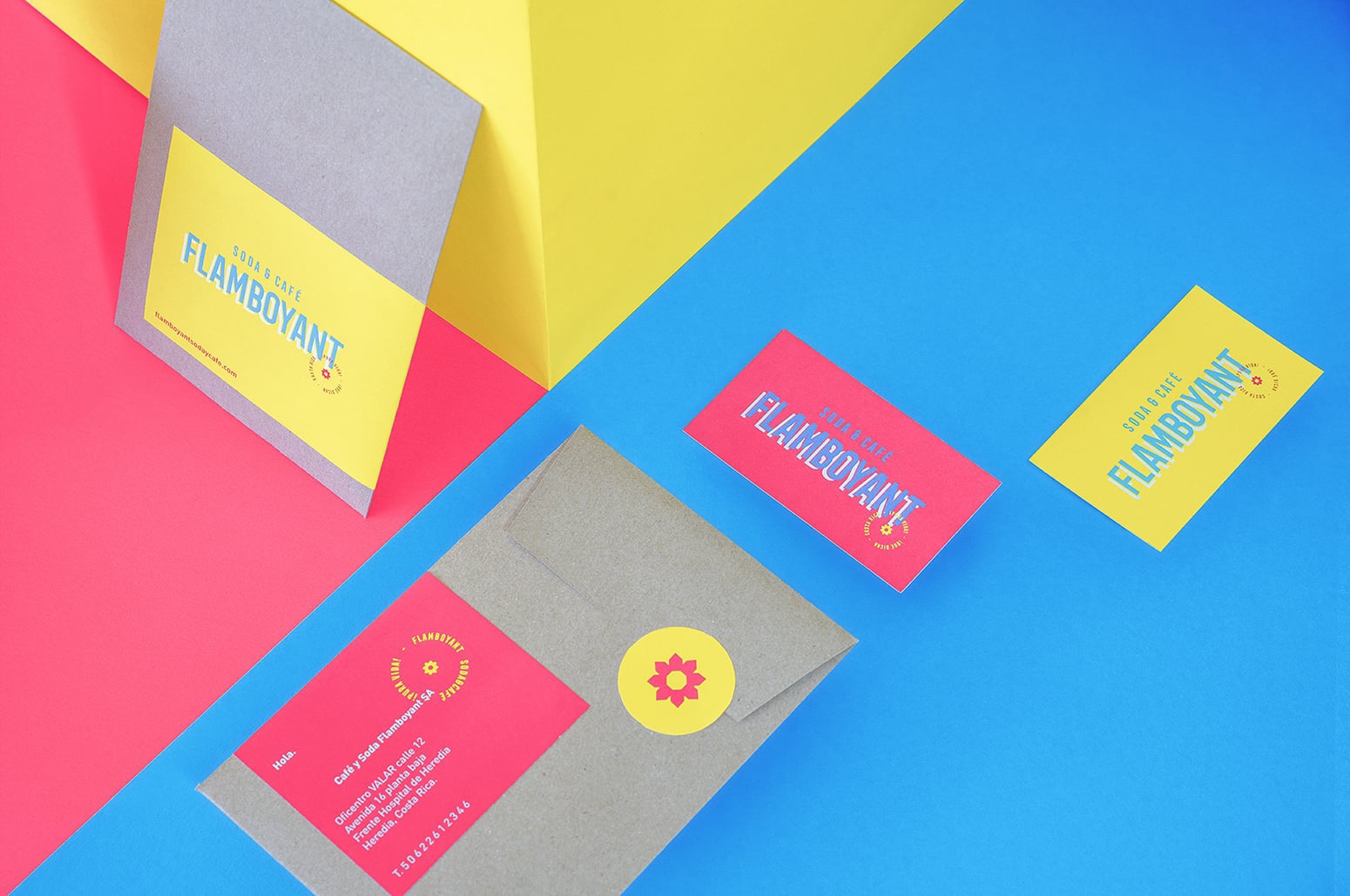 Flamboyant Soda & Cafe Identity cover image