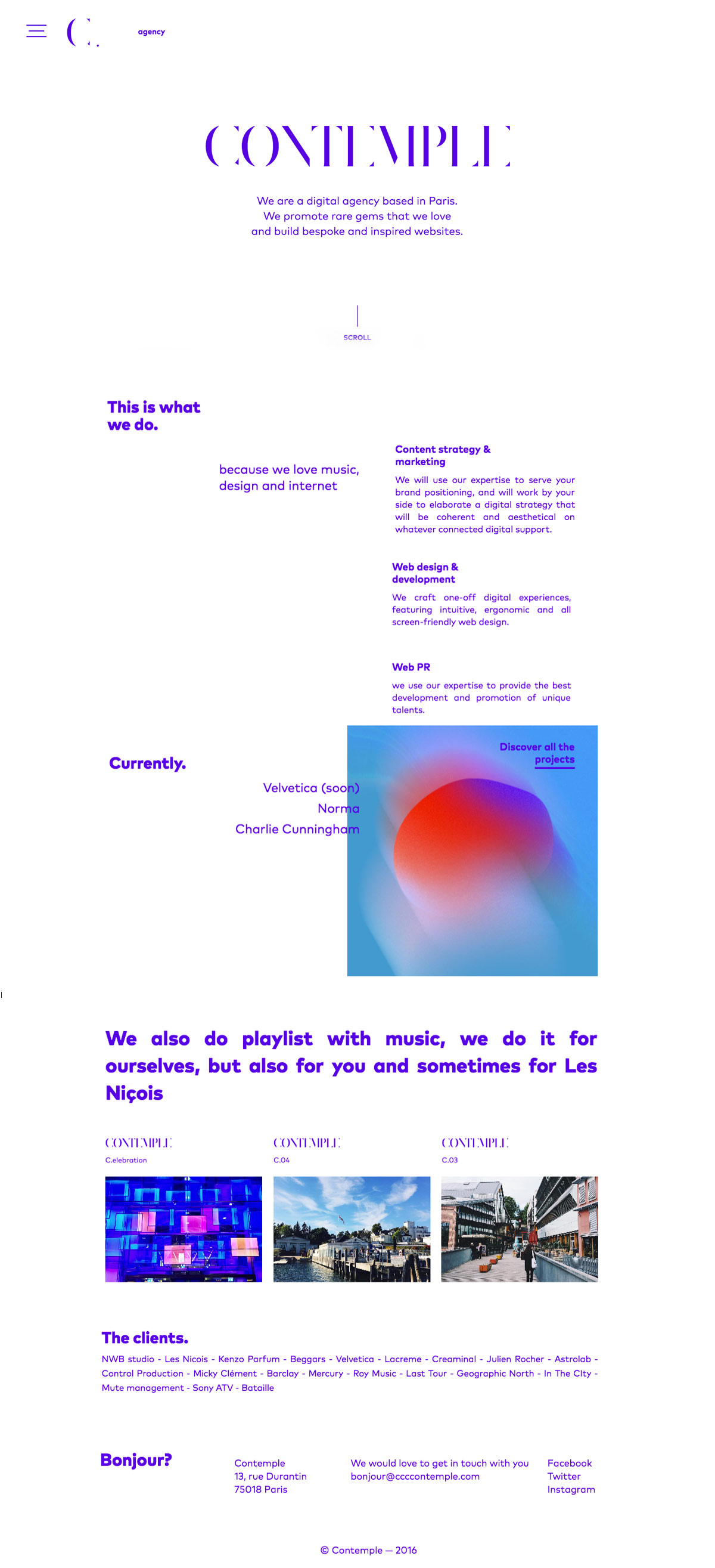 Contemple cover image