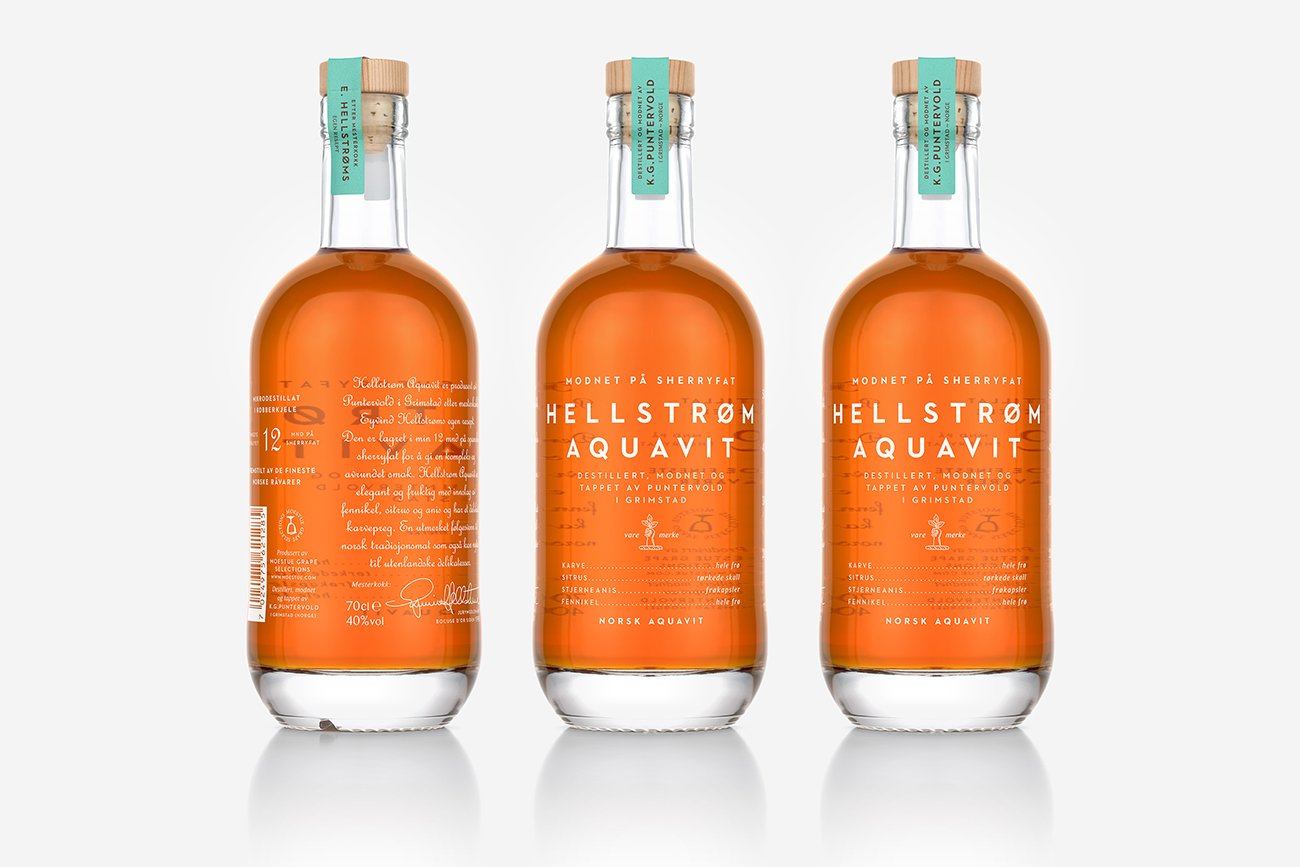 Hellstrøm Aquavit Packaging cover image