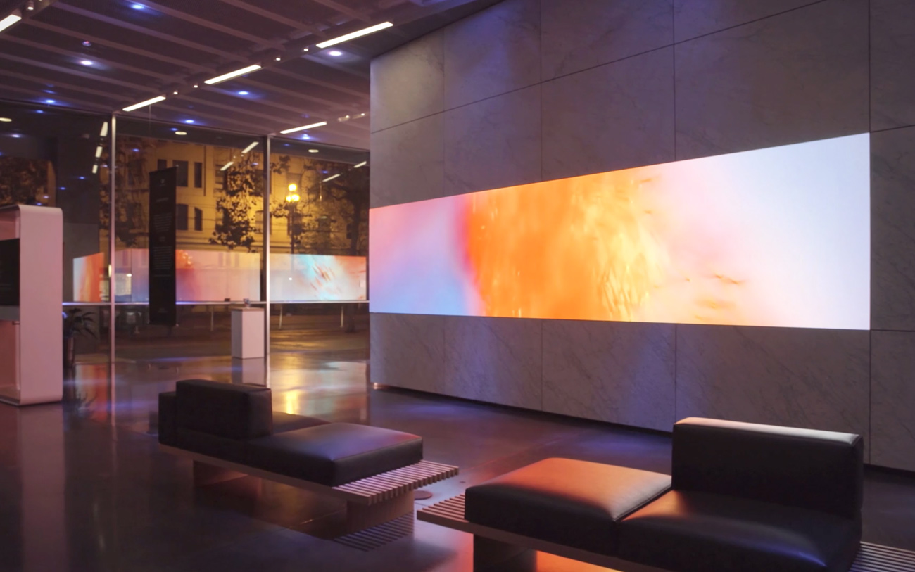 Collide Digital Art Installation cover image