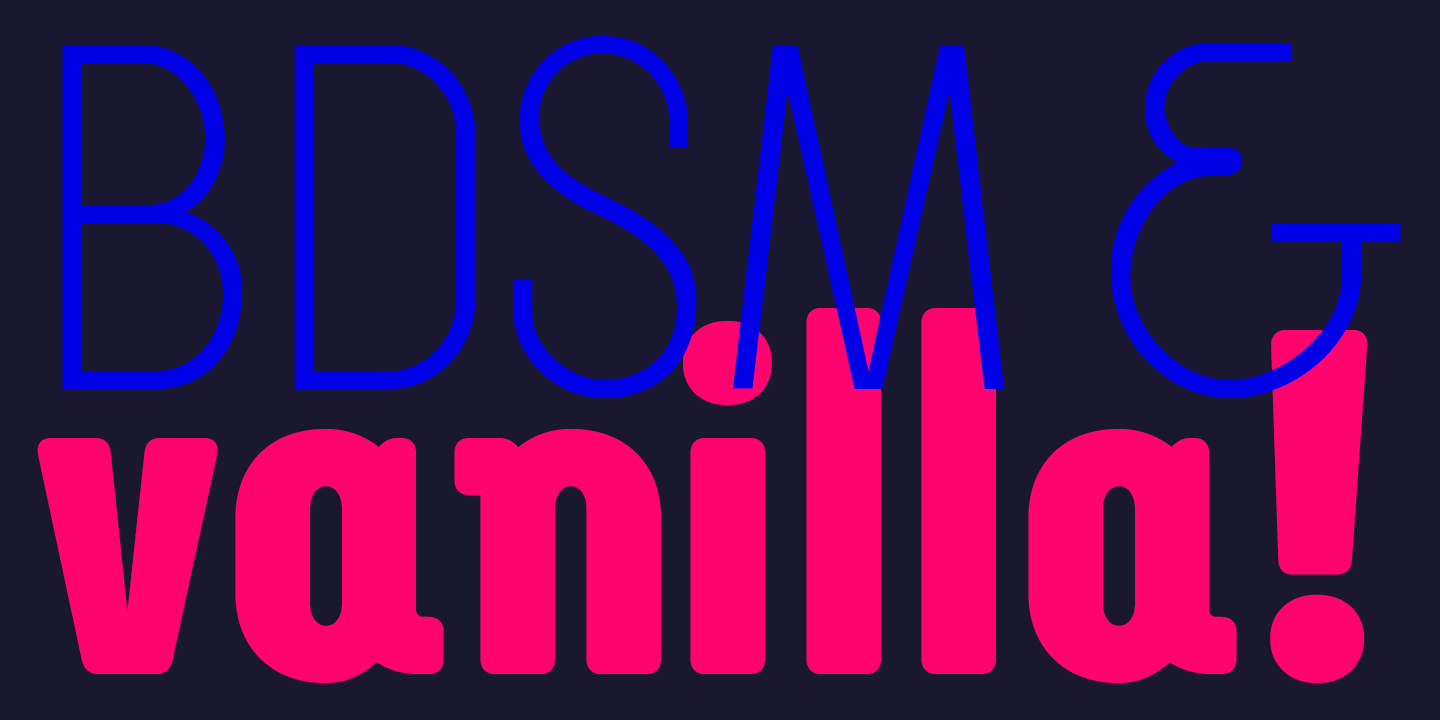 Kinky font family cover image