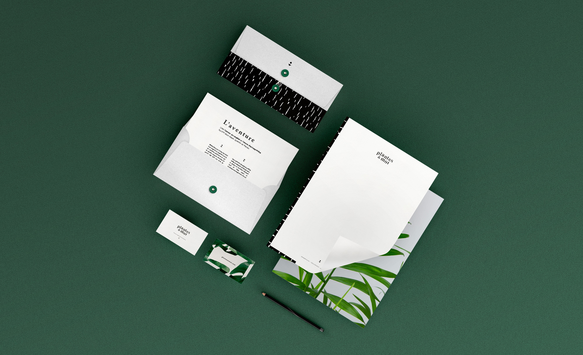 Plantes & Moi corporate design cover image