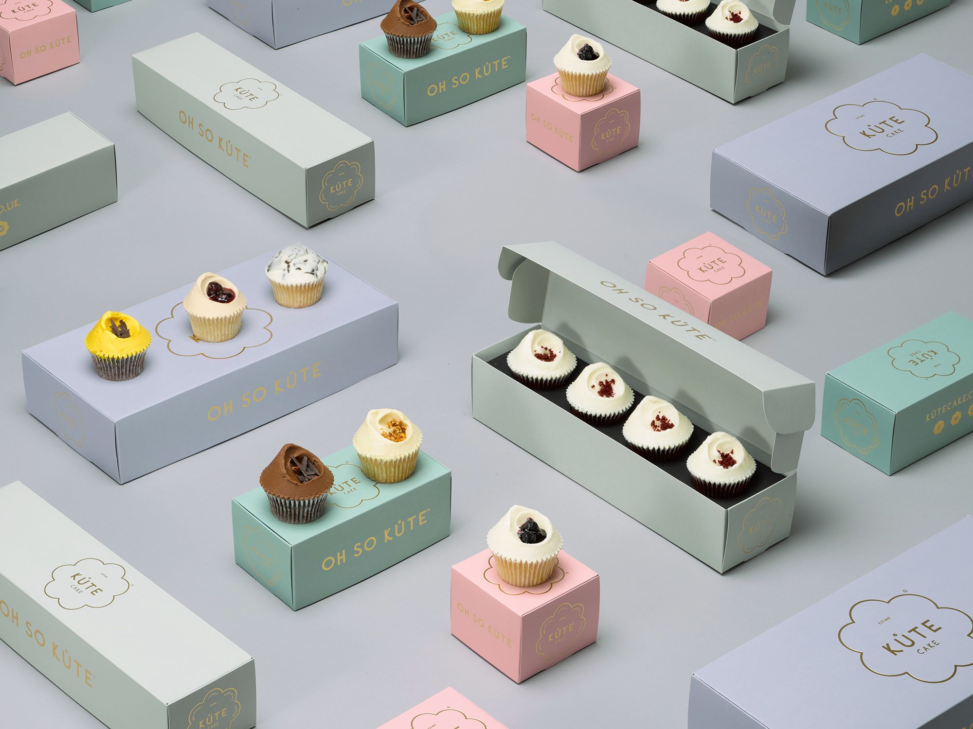 Kute Cake branding & packaging cover image