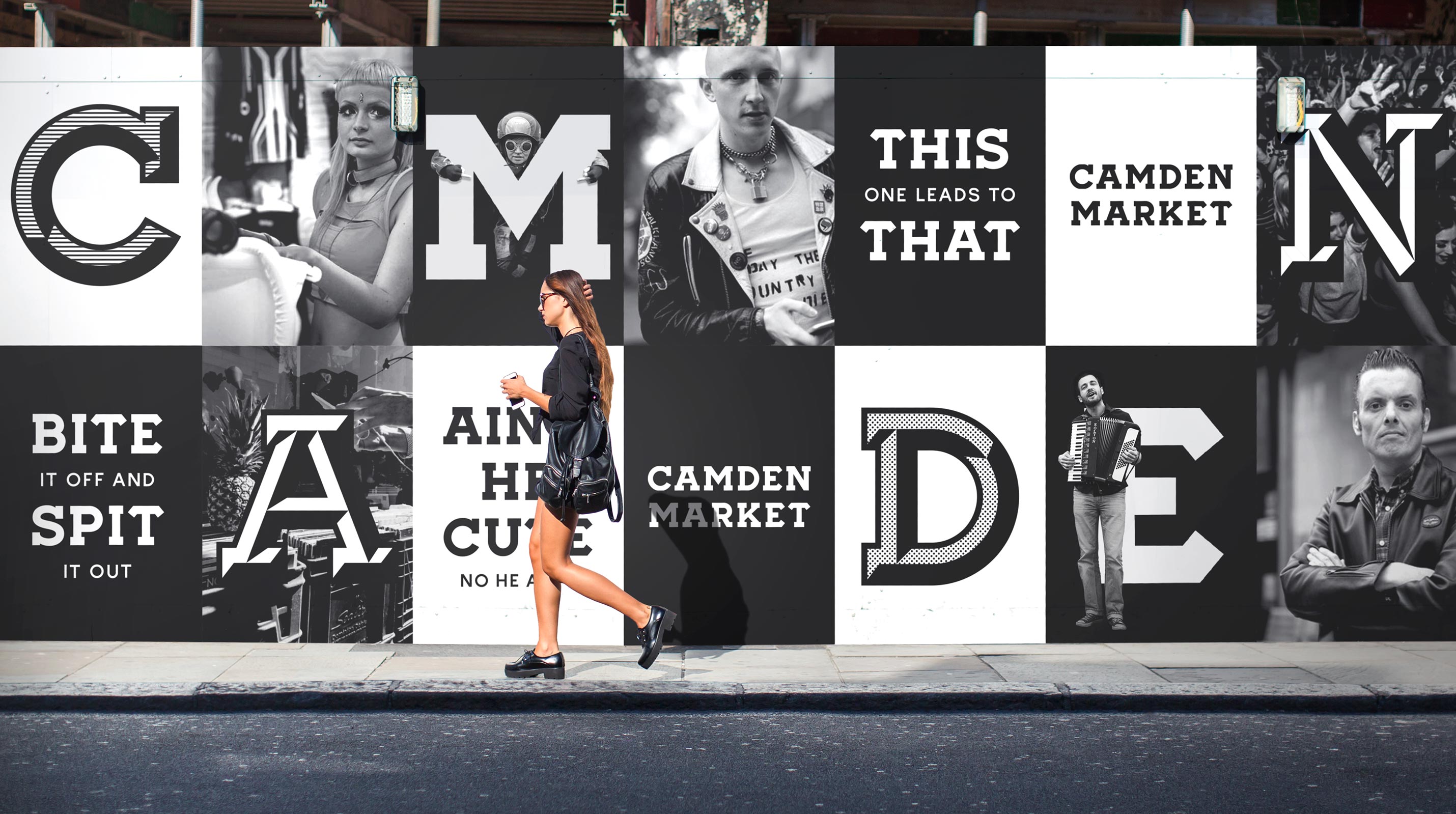 Camden Market branding cover image