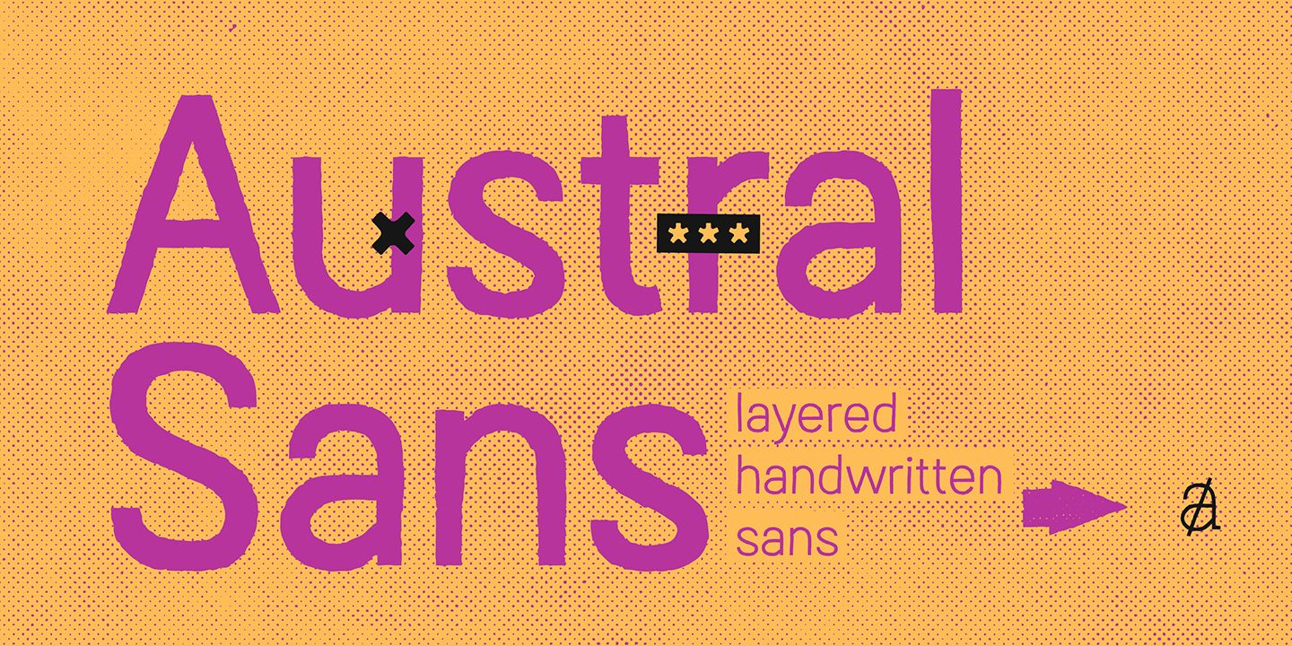 Austral Sans font cover image