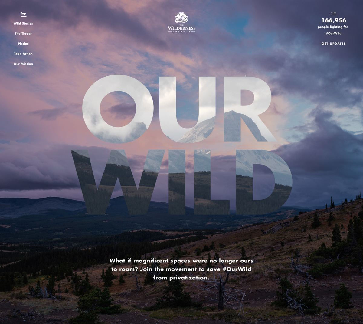 The Wilderness Society - OUR WILD cover image