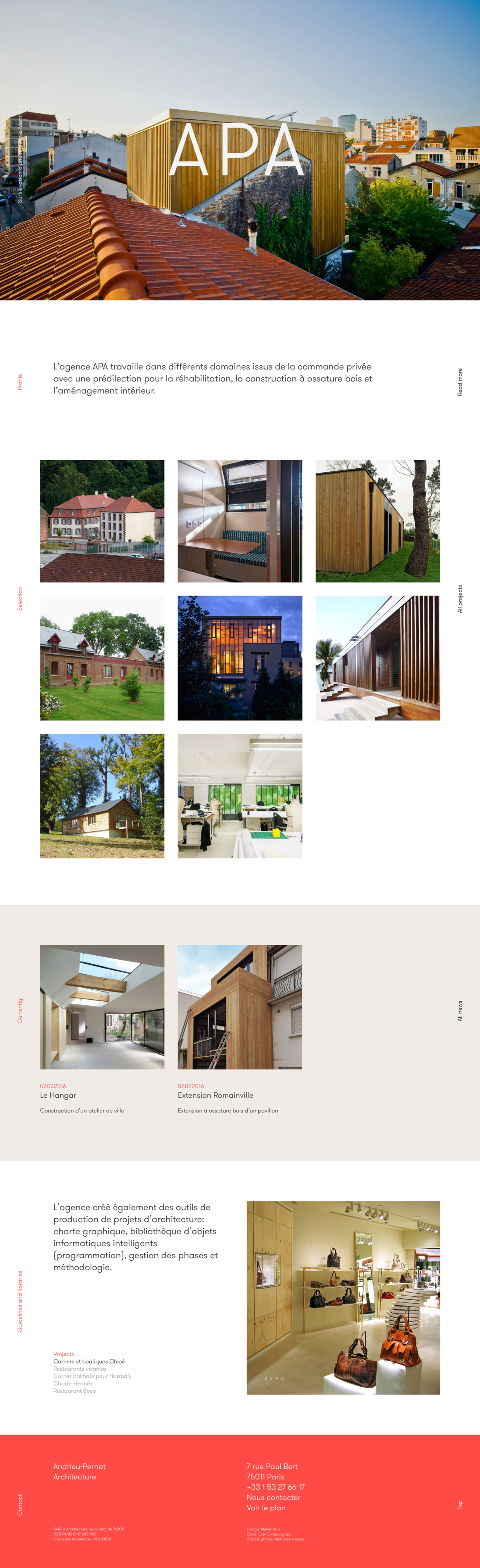 Andrieu-Pernot Architecture cover image