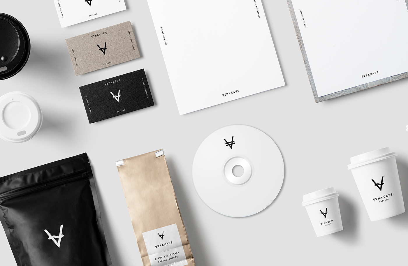 Vima cafe branding cover image