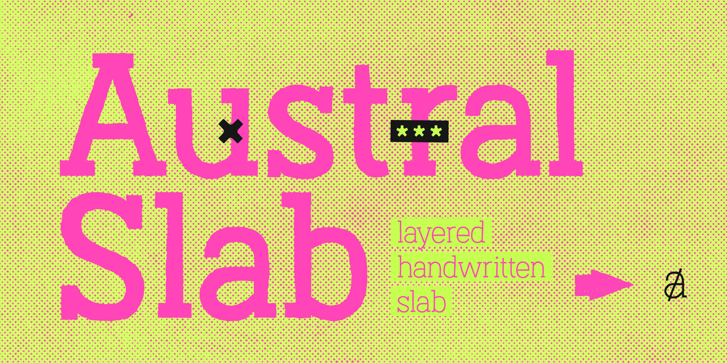 New Austral Slab font cover image