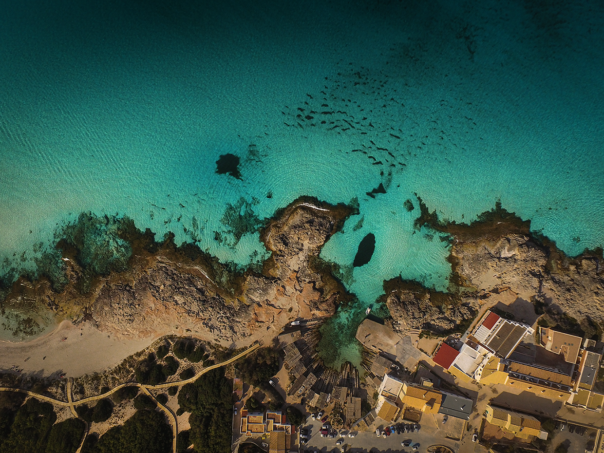 Formentera drone footage from above cover image