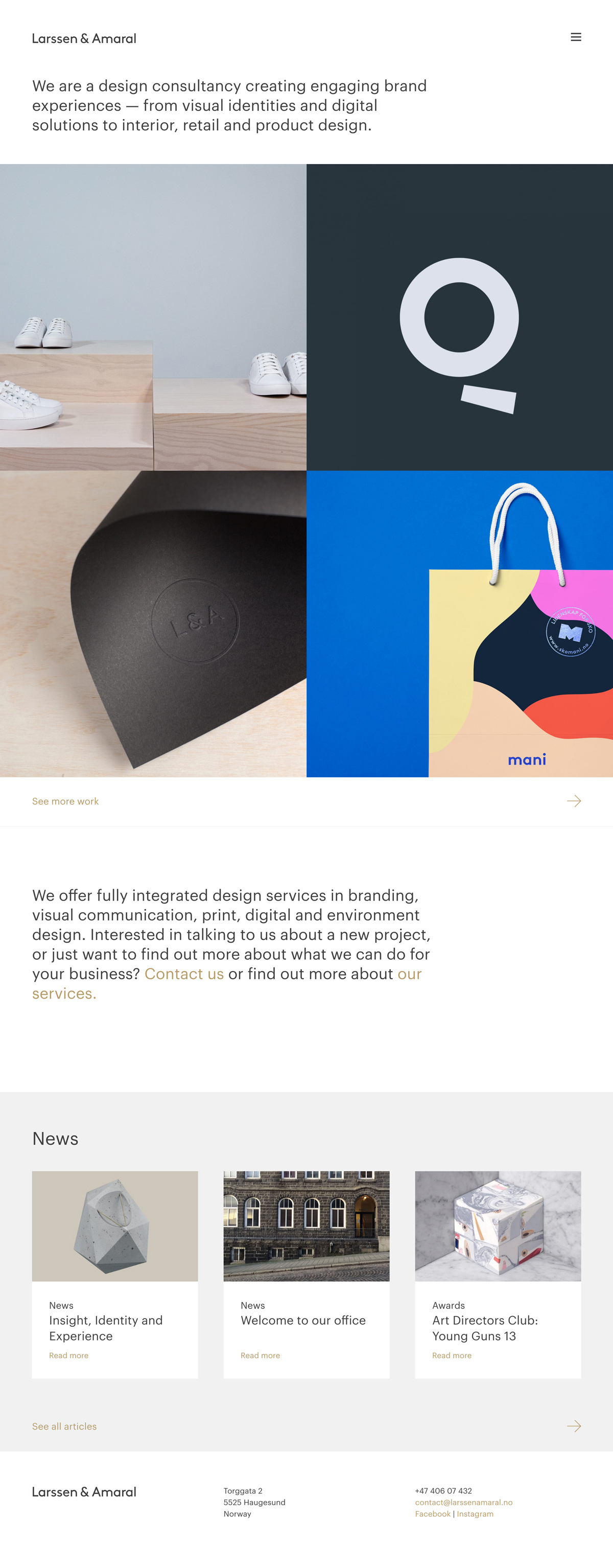 Larssen & Amaral cover image