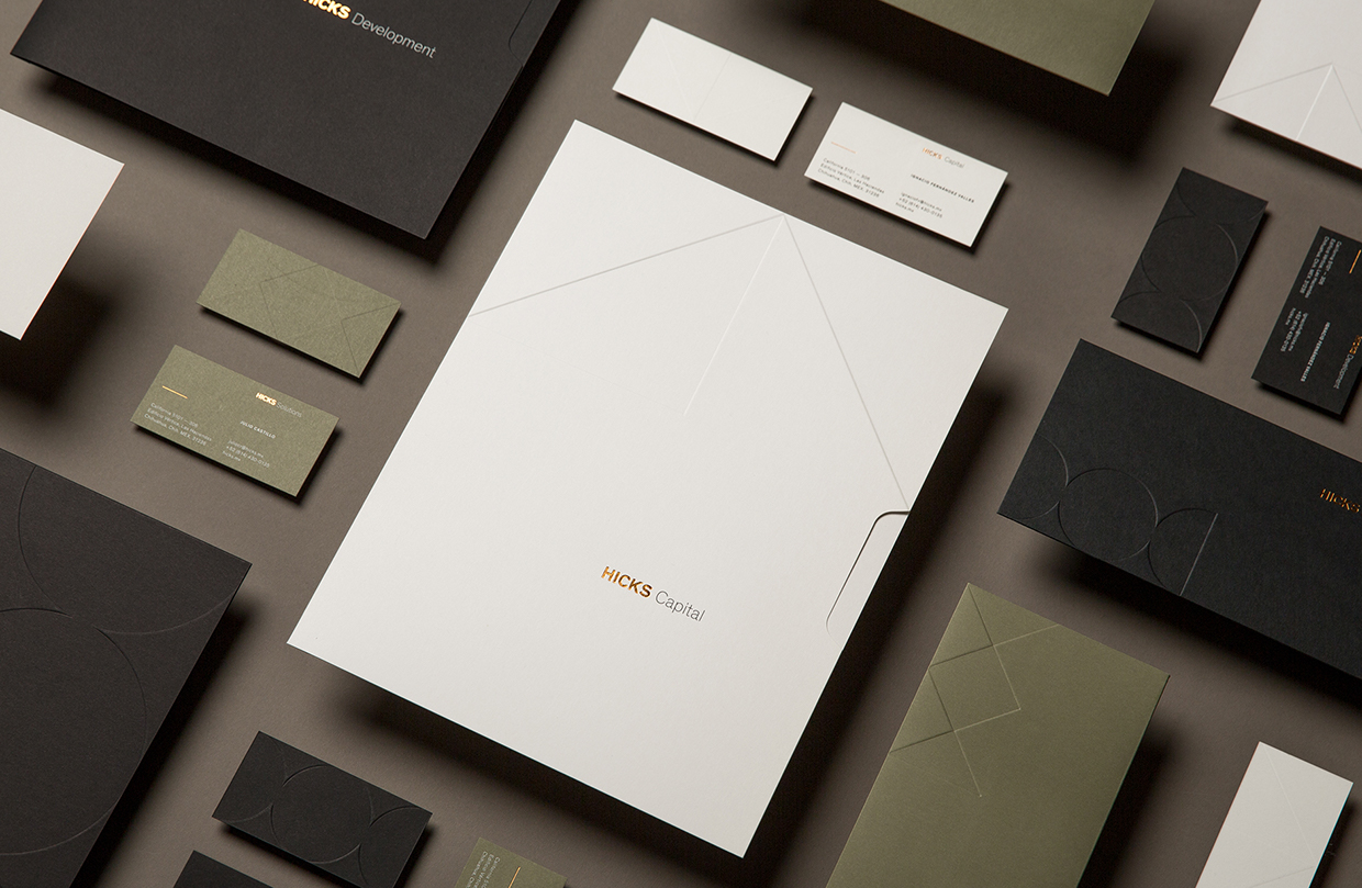 Hicks – Identity System & Stationery cover image