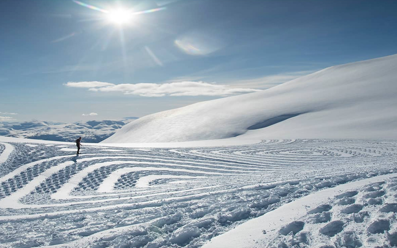 Simon Beck – Snow artist cover image