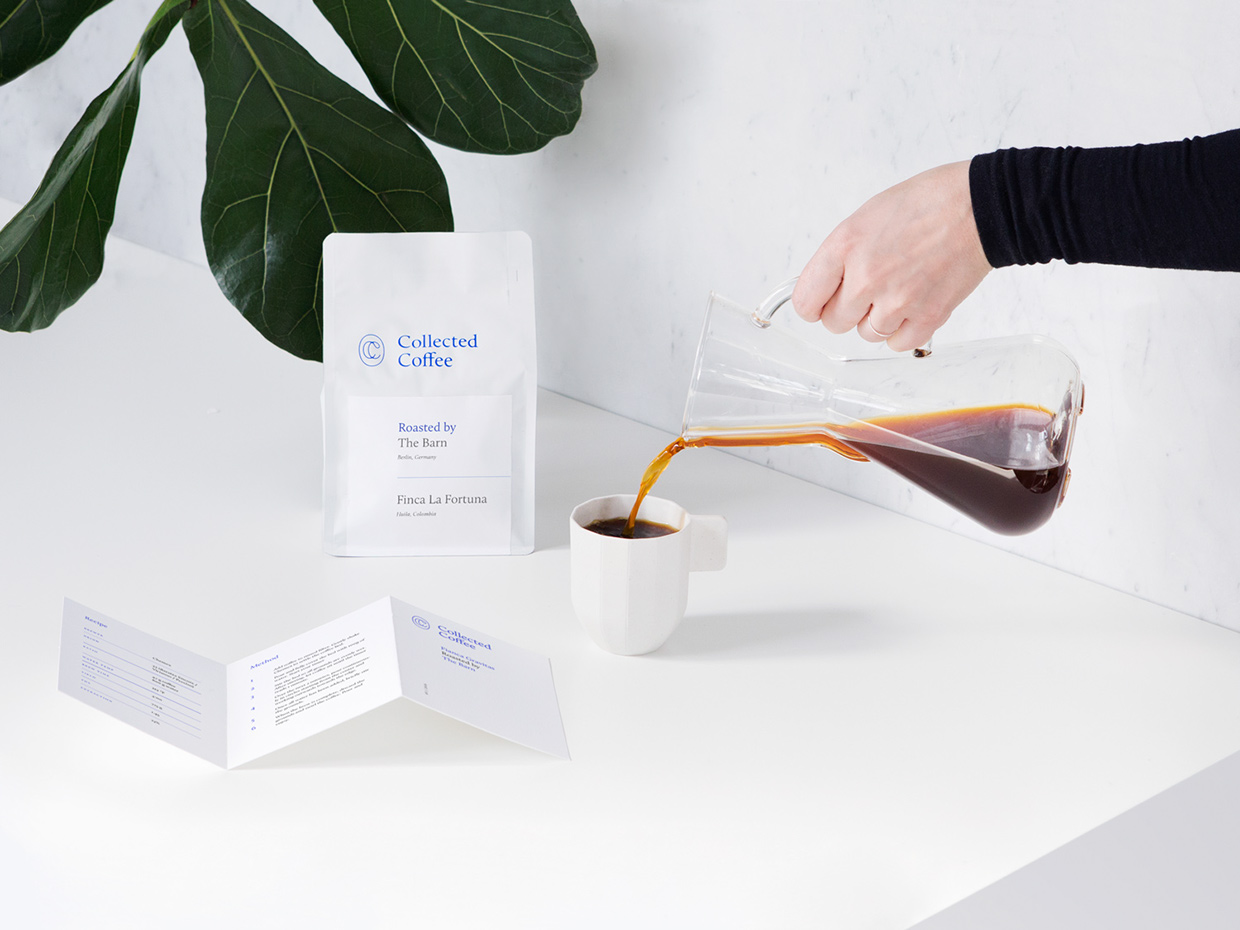 Collected Coffee branding cover image