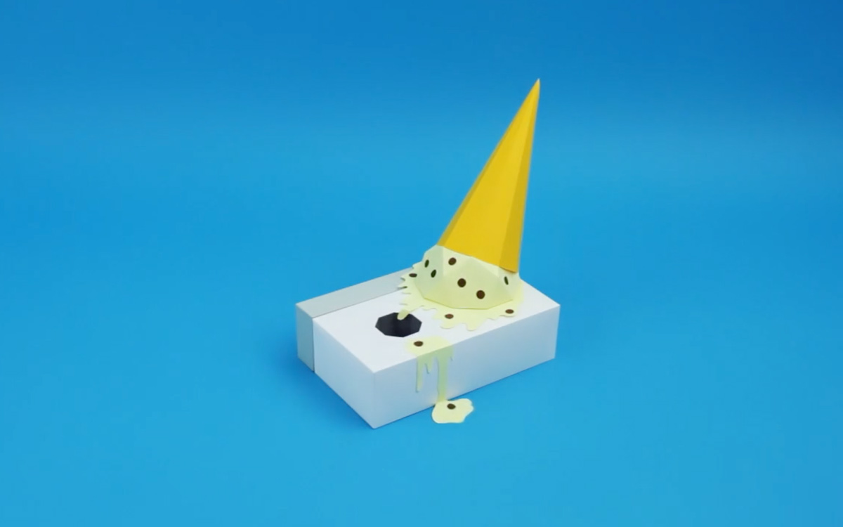 Paper crafted IronMountain Tapes cover image