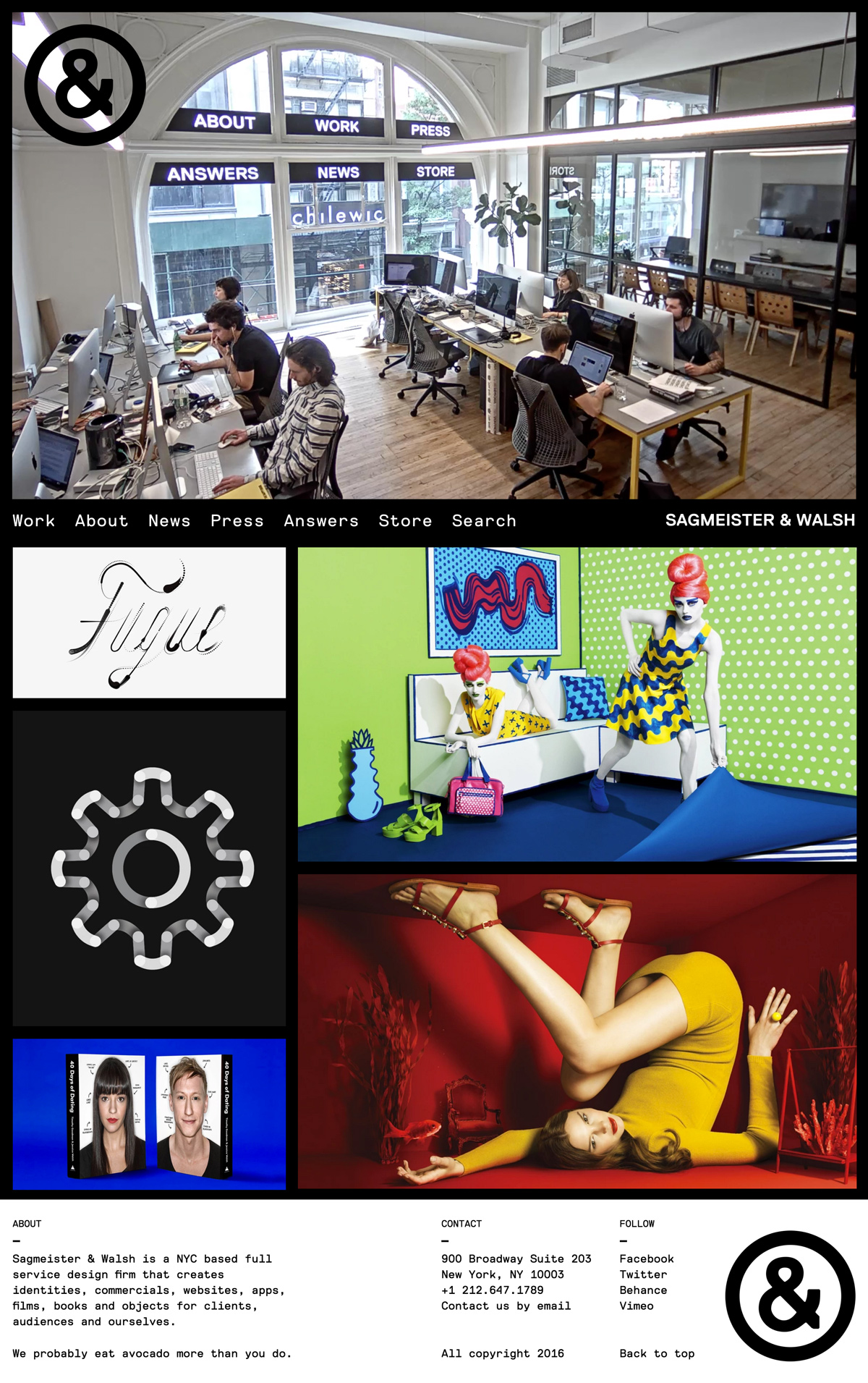 Sagmeister & Walsh cover image
