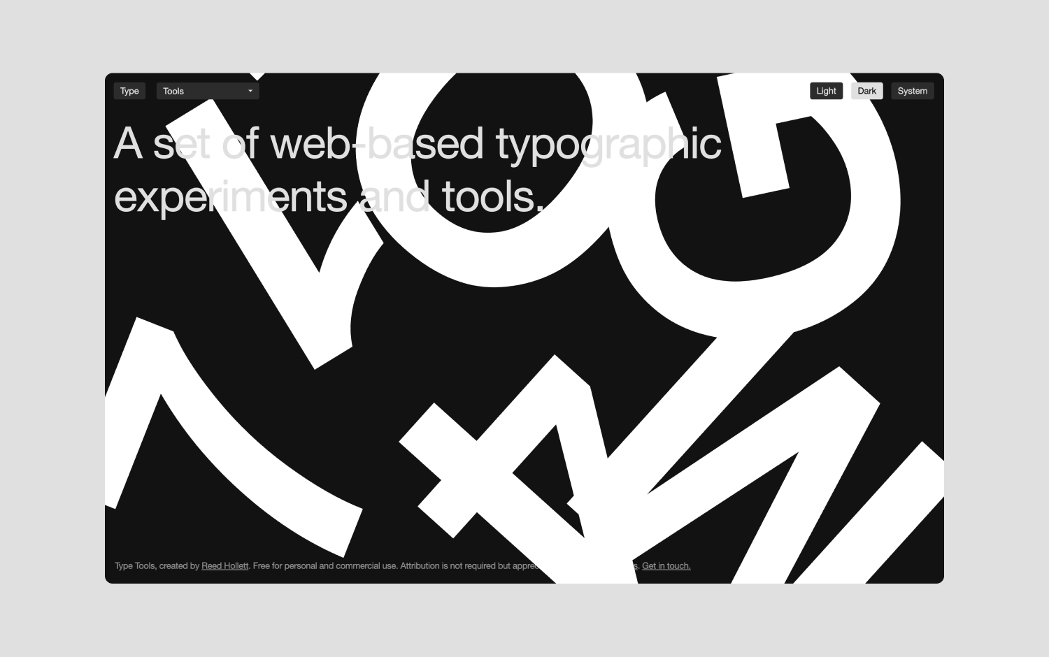 Type Tools cover image